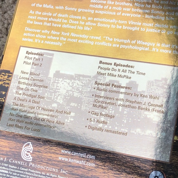 Wise Guy 80’s & 90’s TV series. Season 1. Part one - Picture 4 of 9